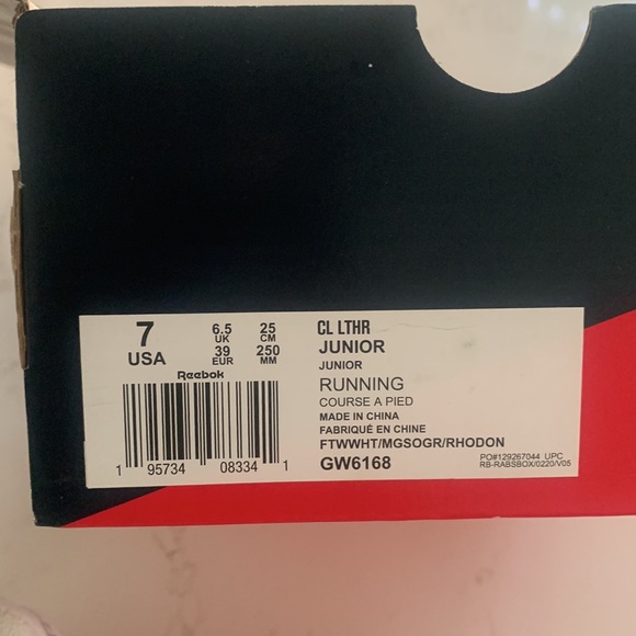 Reebok runners size 7 USA size 39 UK - Picture 5 of 5